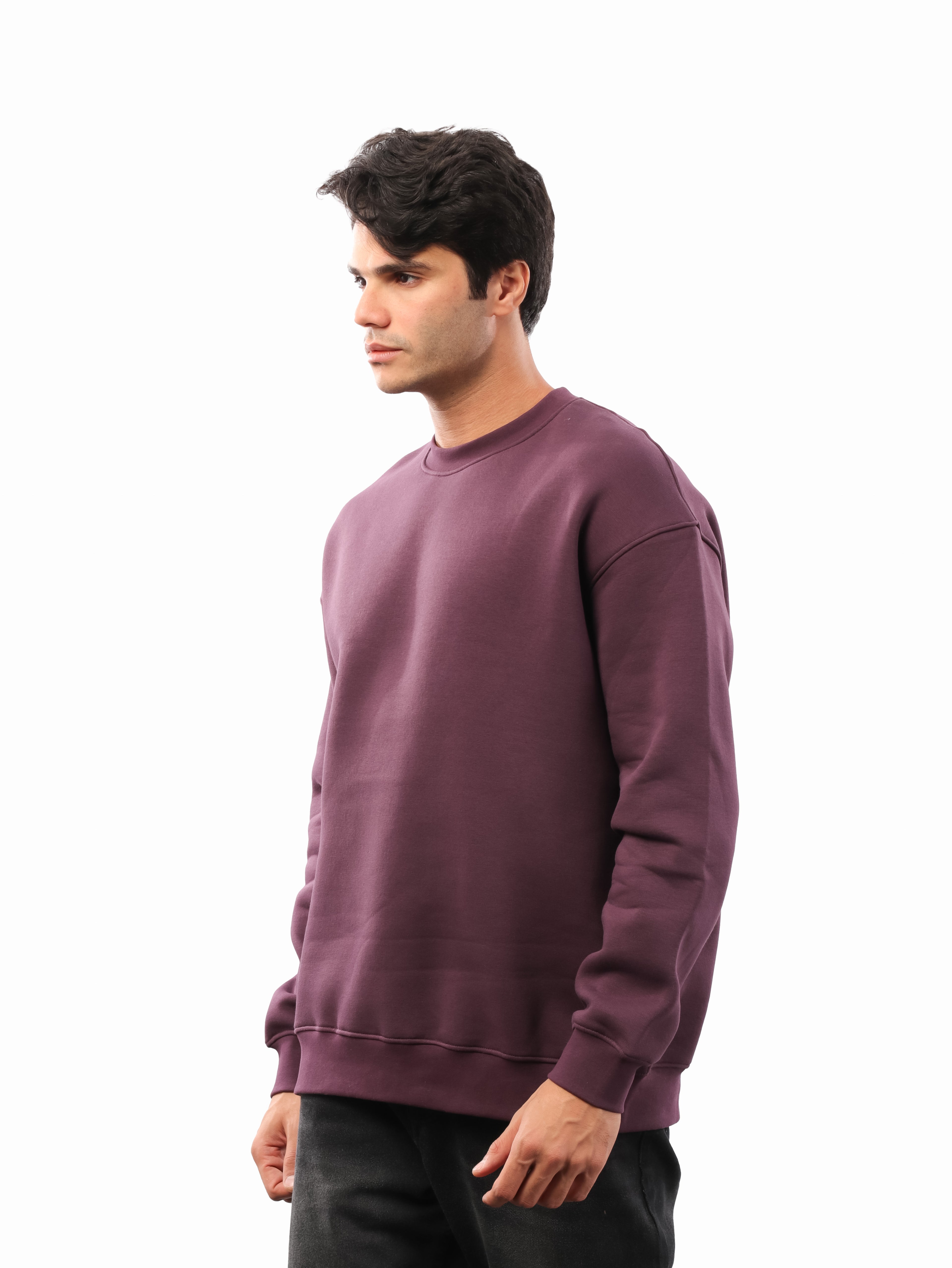 سويت شيرت سادة راوند -vlga