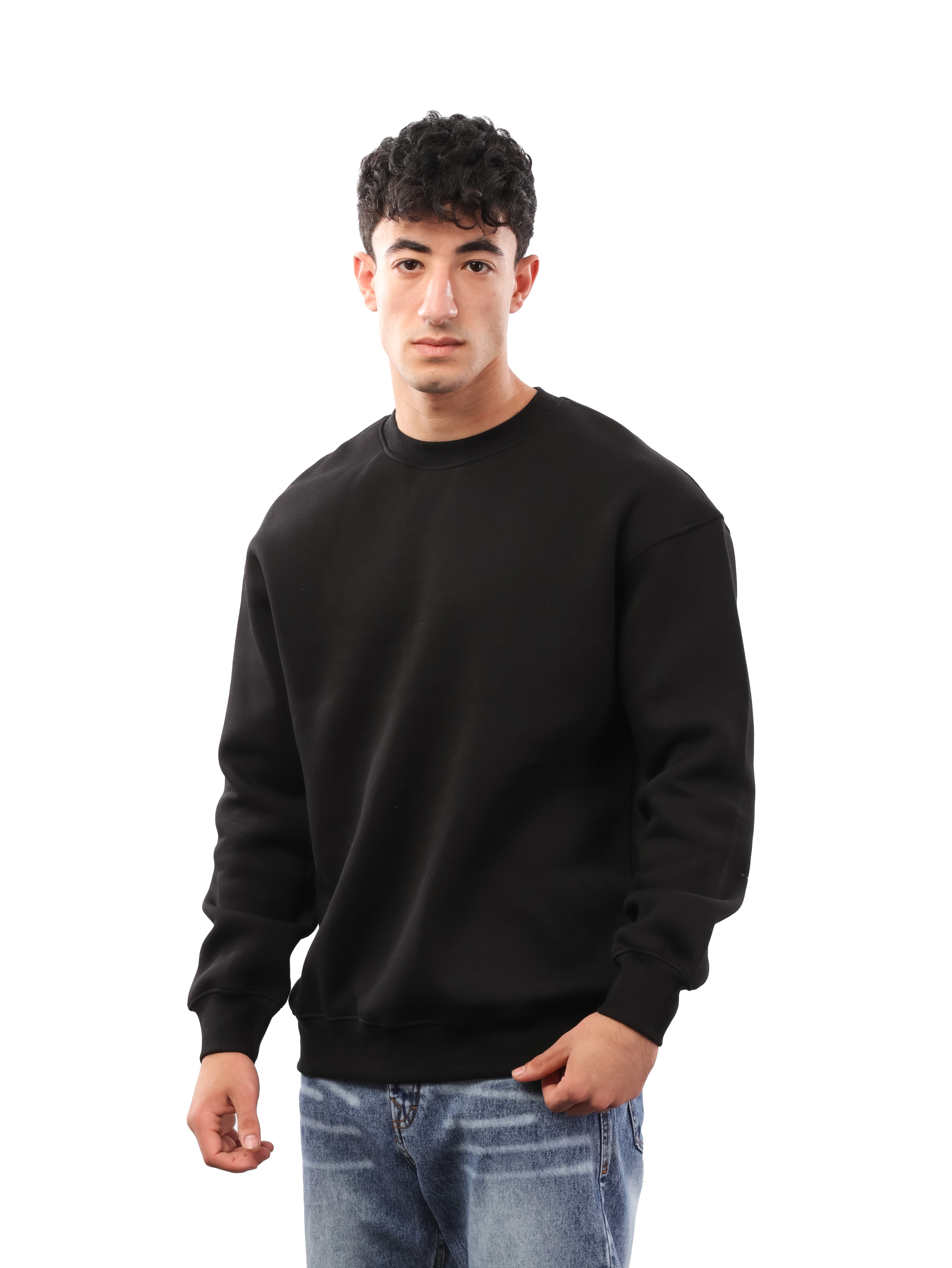 سويت شيرت سادة راوند -vlga