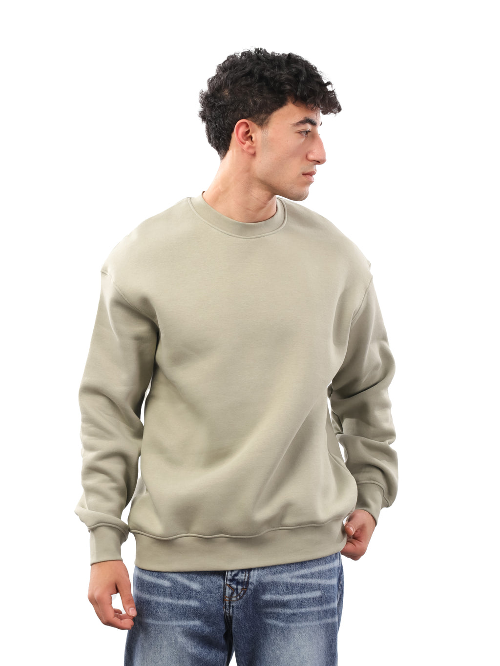 سويت شيرت سادة راوند -vlga