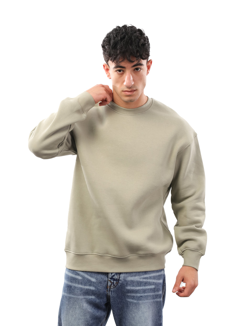 سويت شيرت سادة راوند -vlga