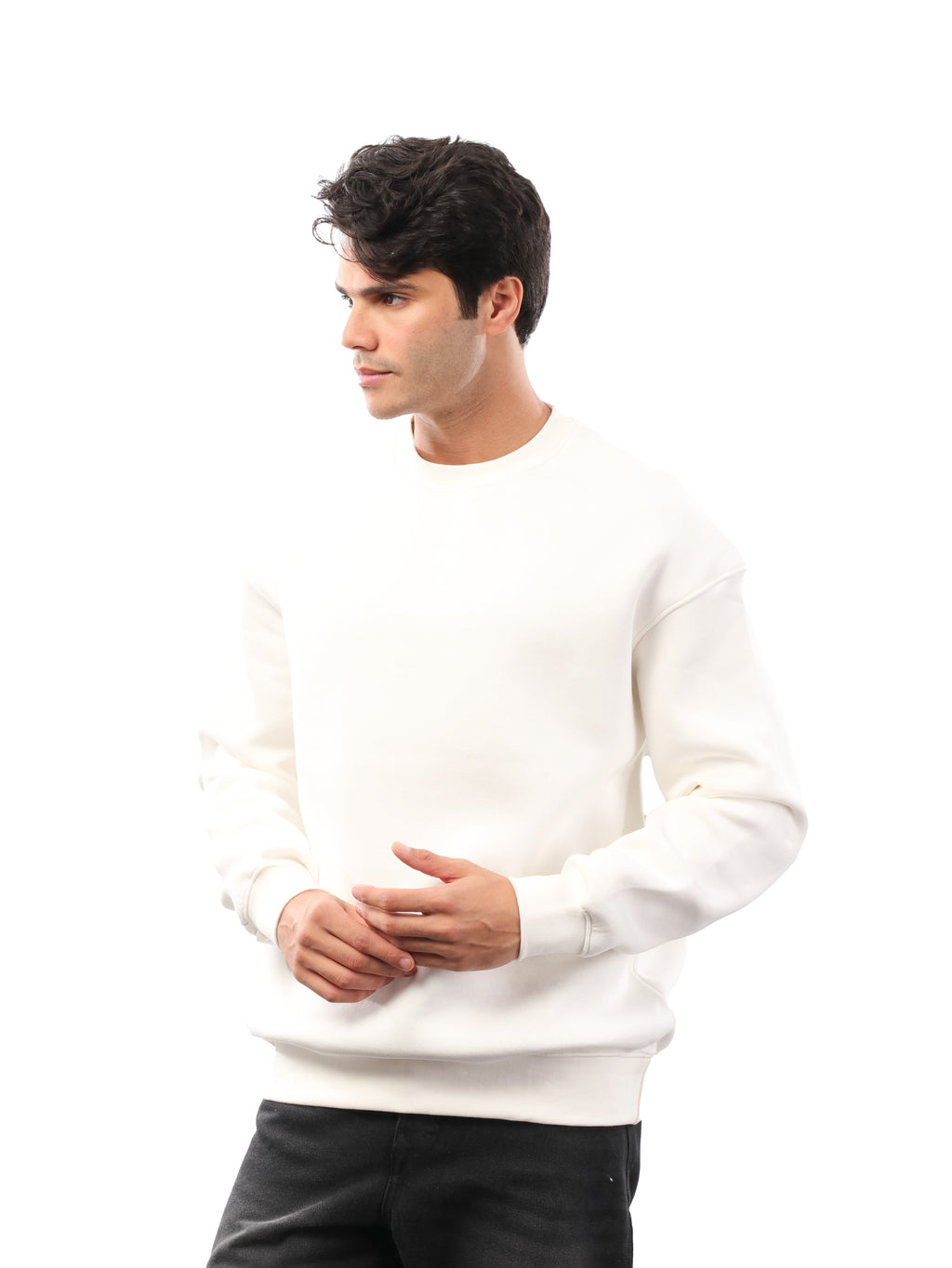 سويت شيرت سادة راوند -vlga