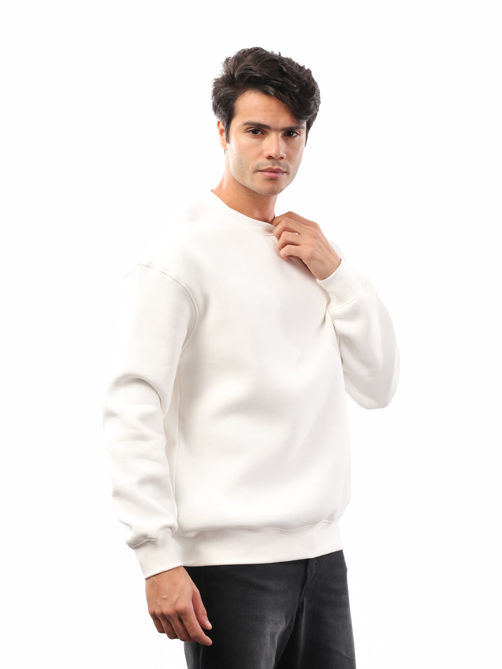 سويت شيرت سادة راوند -vlga