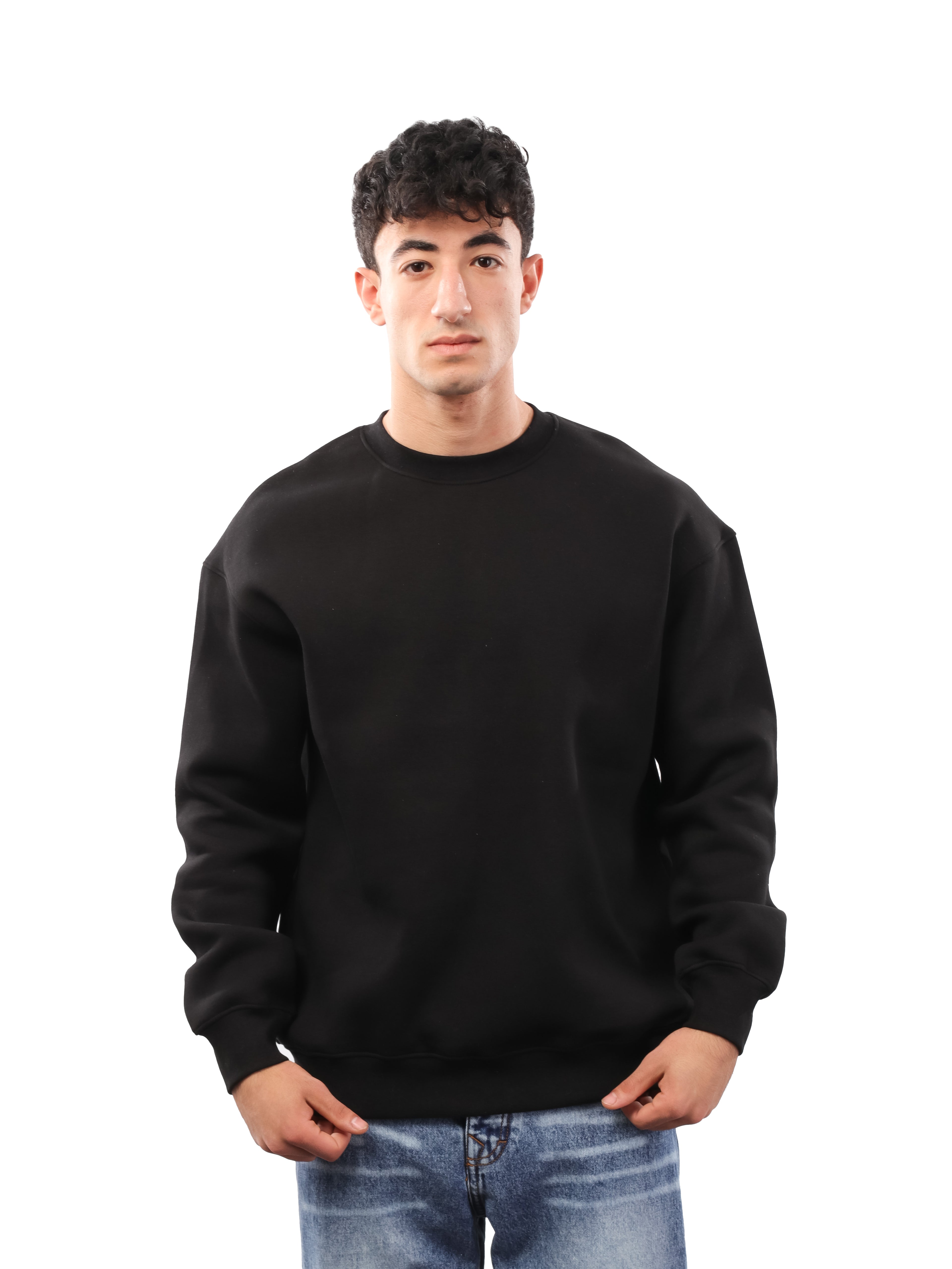 سويت شيرت سادة راوند -vlga