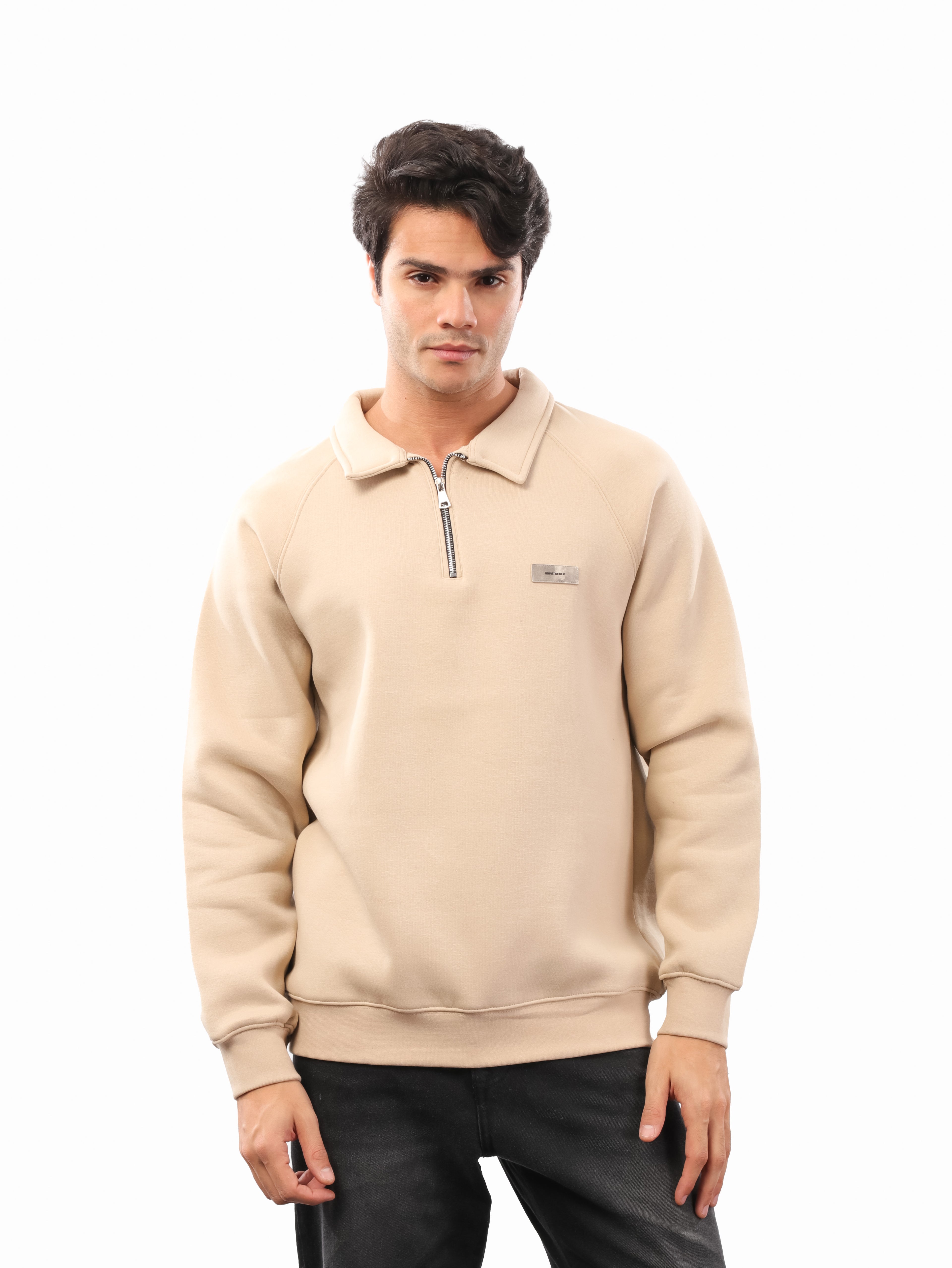 سويت شيرت سادة ربع سوسته - ideas