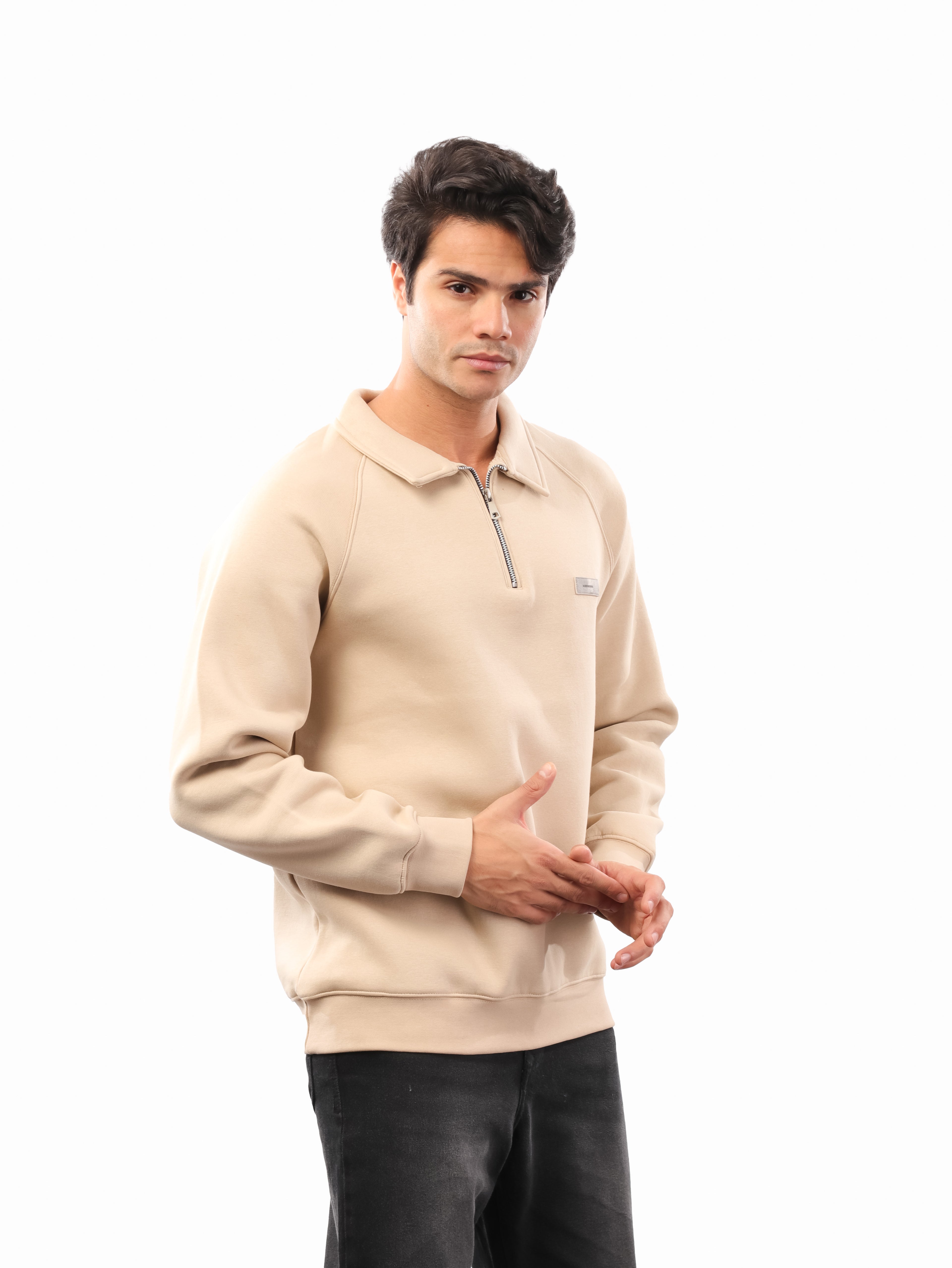 سويت شيرت سادة ربع سوسته - ideas