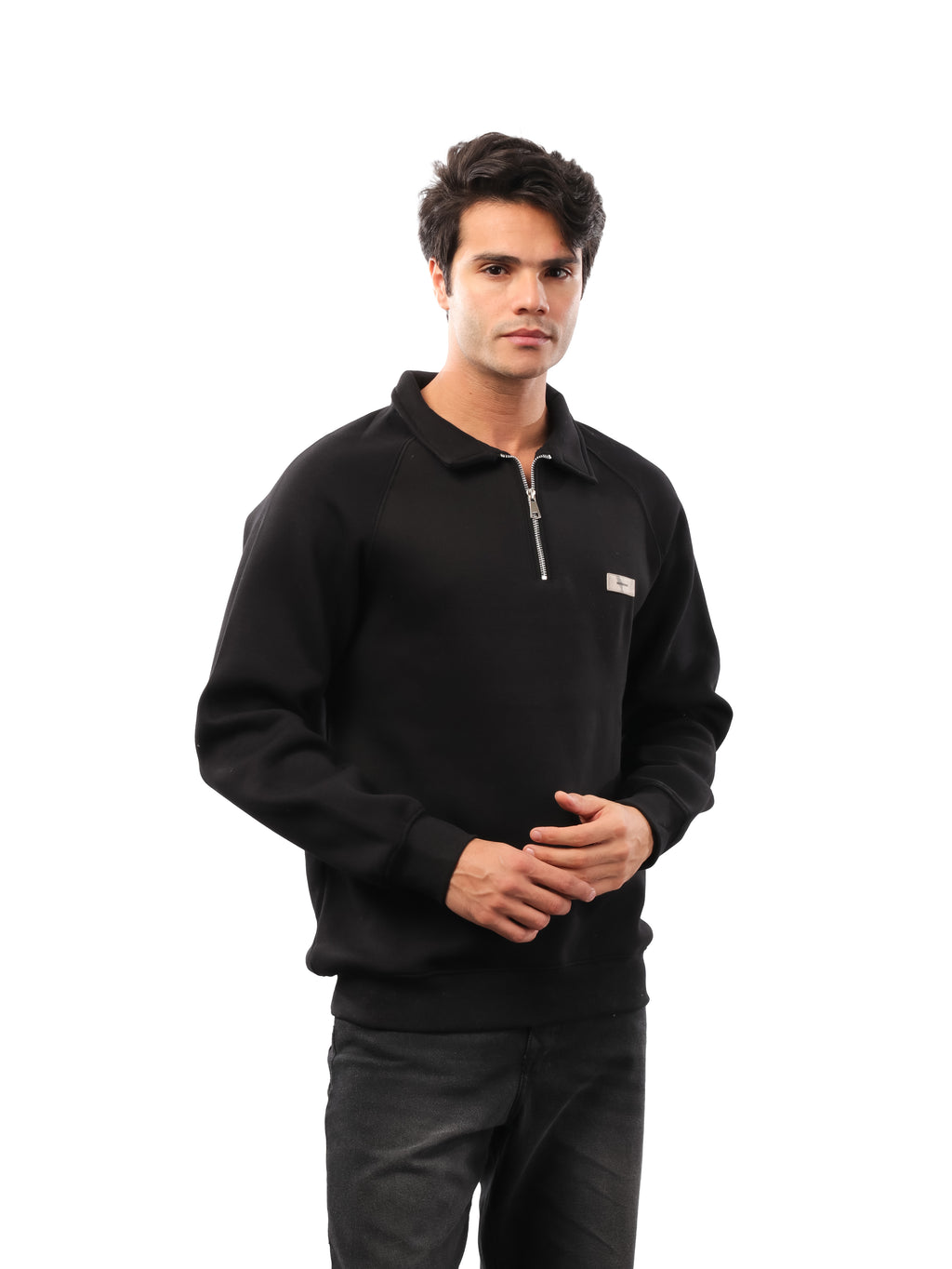 سويت شيرت سادة ربع سوسته - ideas