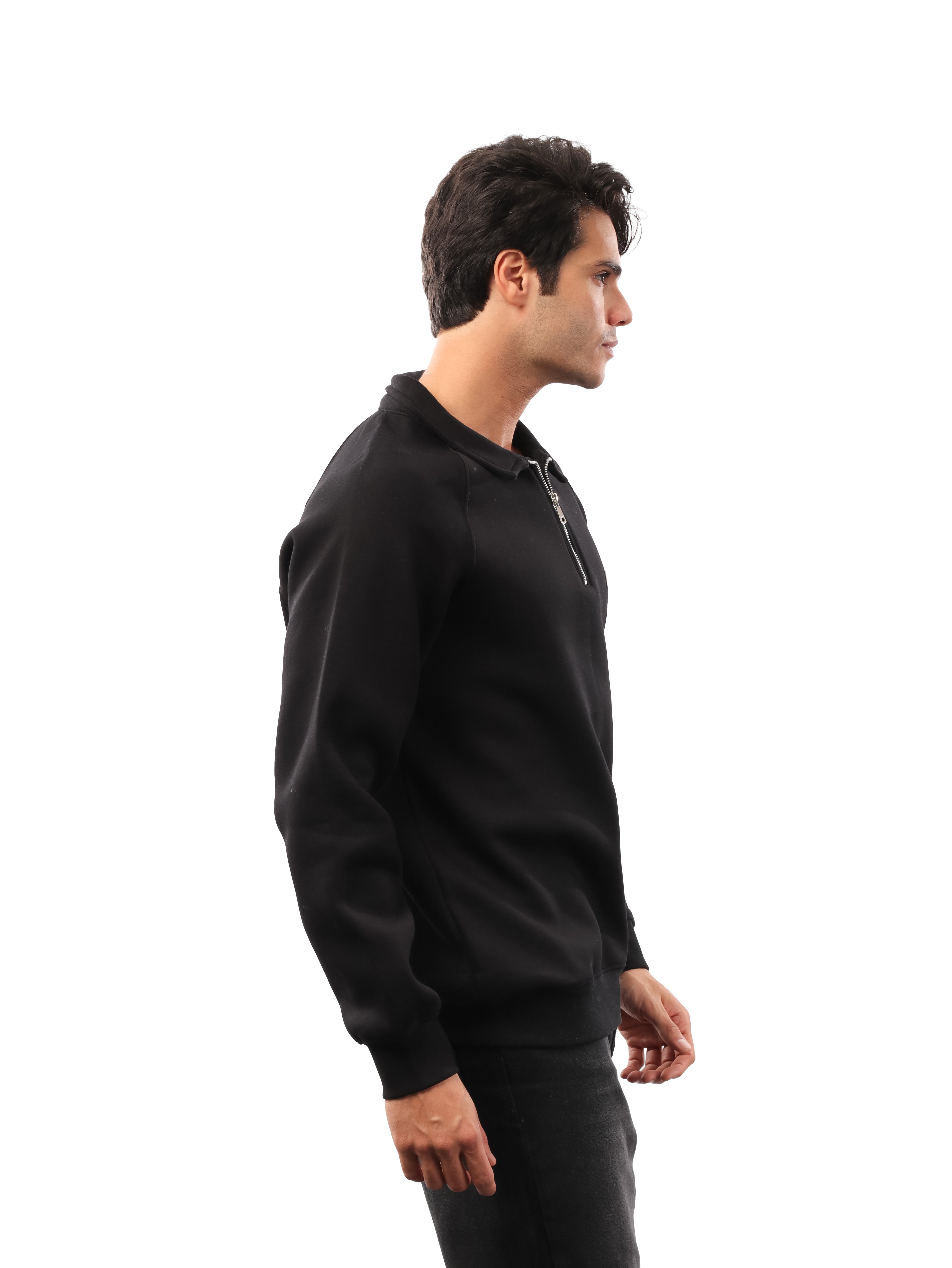 سويت شيرت سادة ربع سوسته - ideas