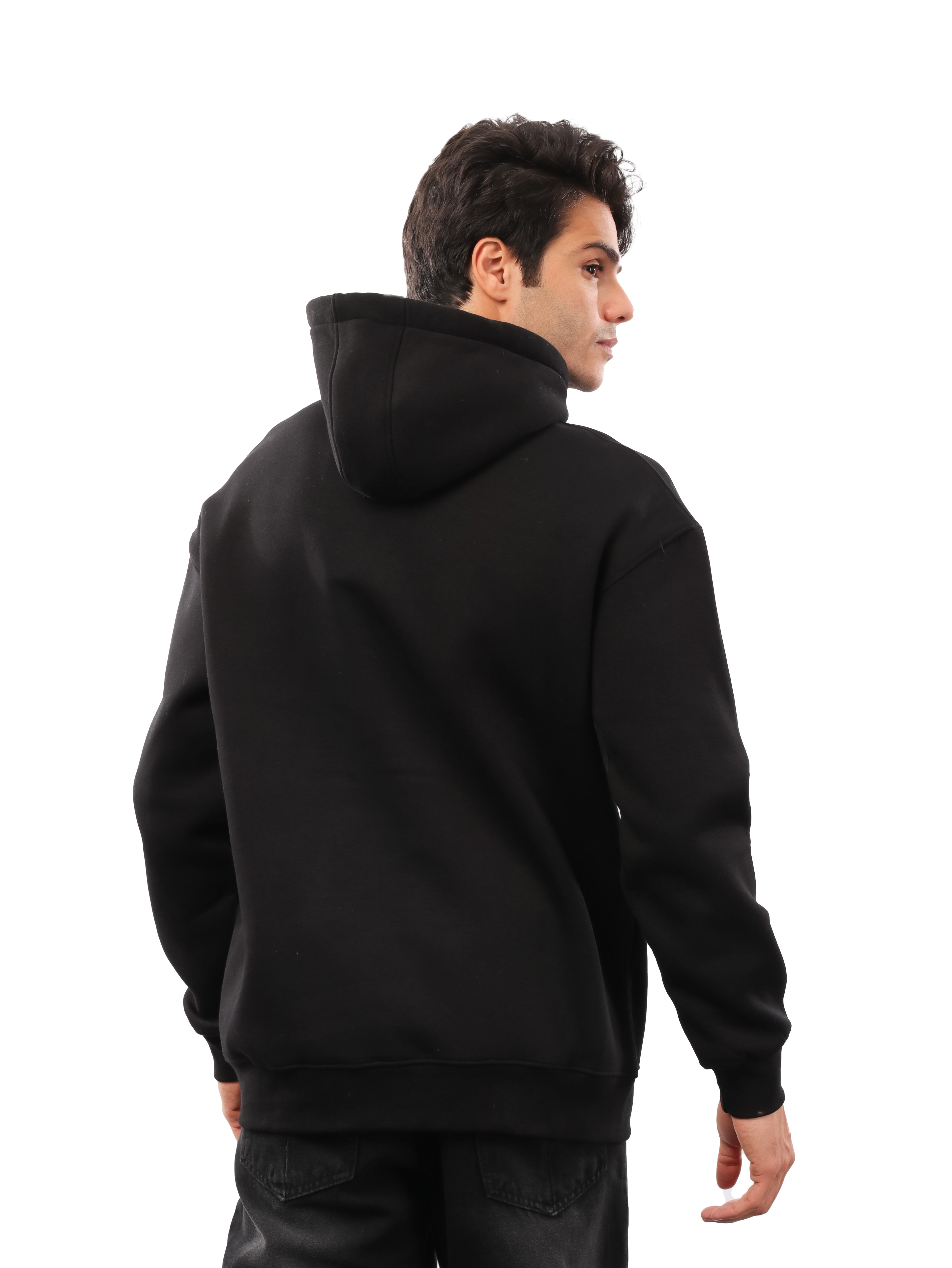 هودي سادة اوفر سايز