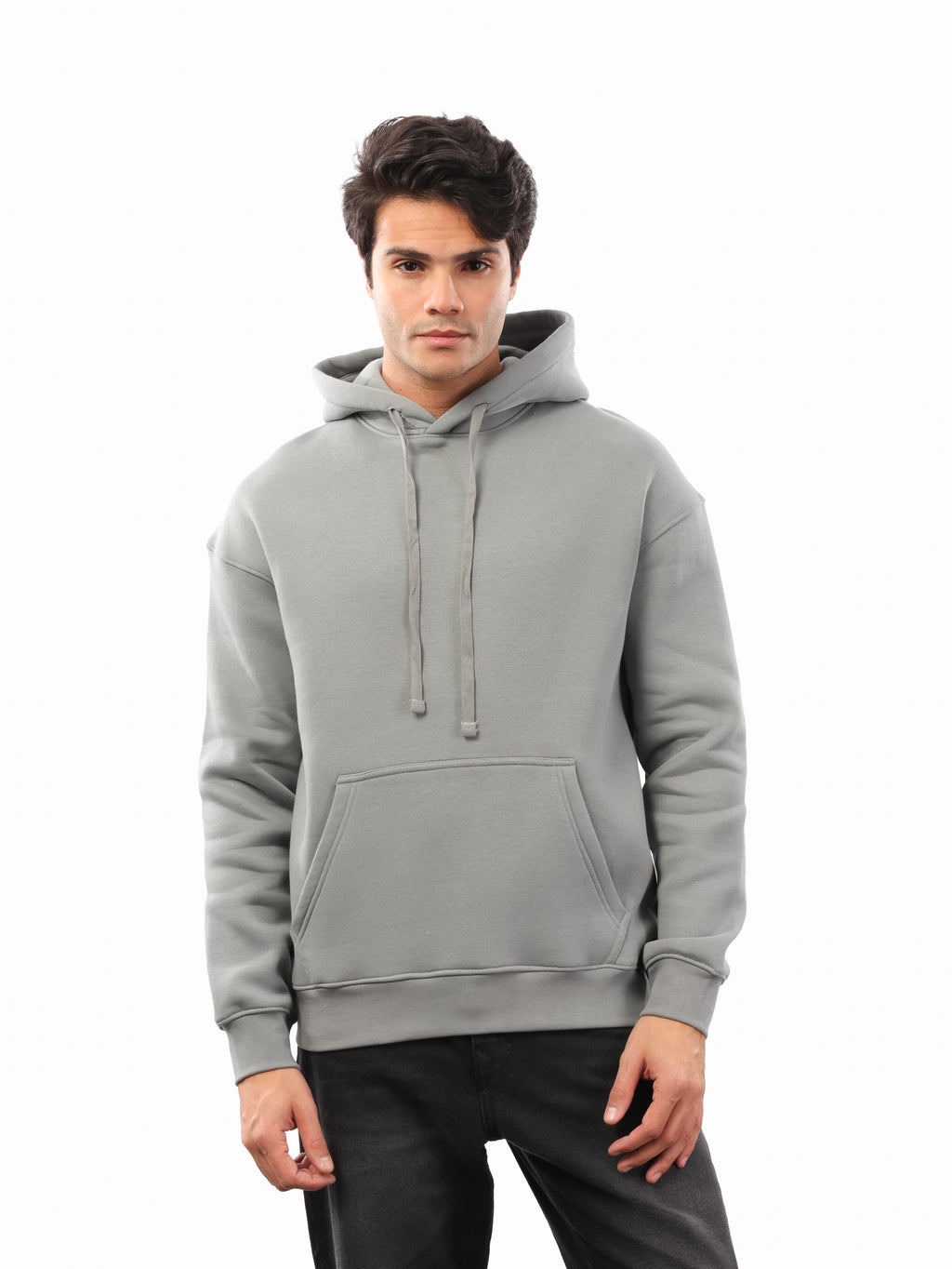 هودي سادة اوفر سايز