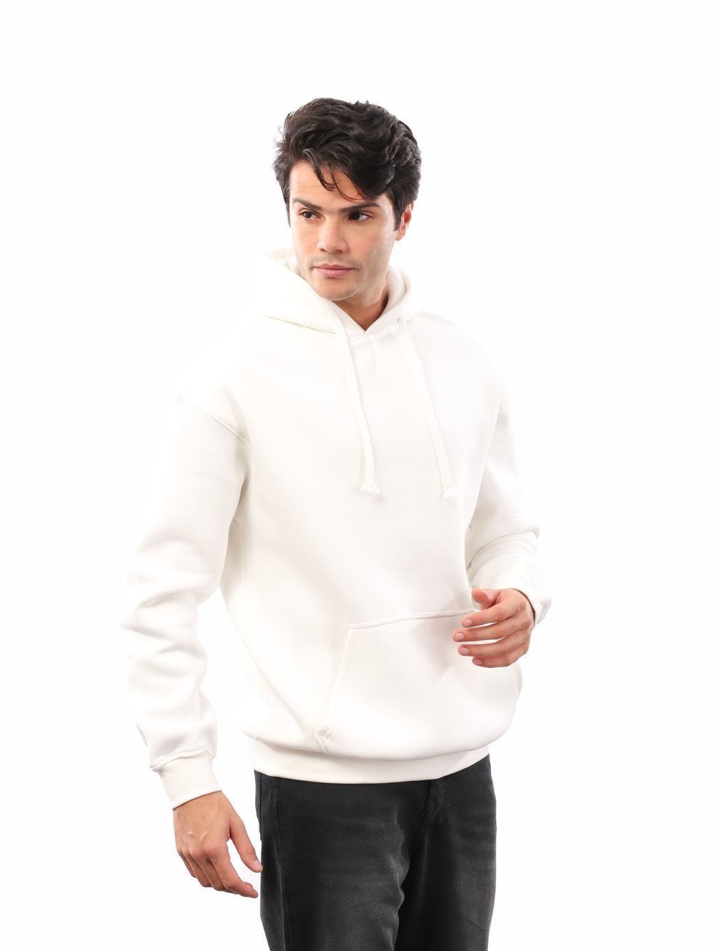 هودي سادة اوفر سايز