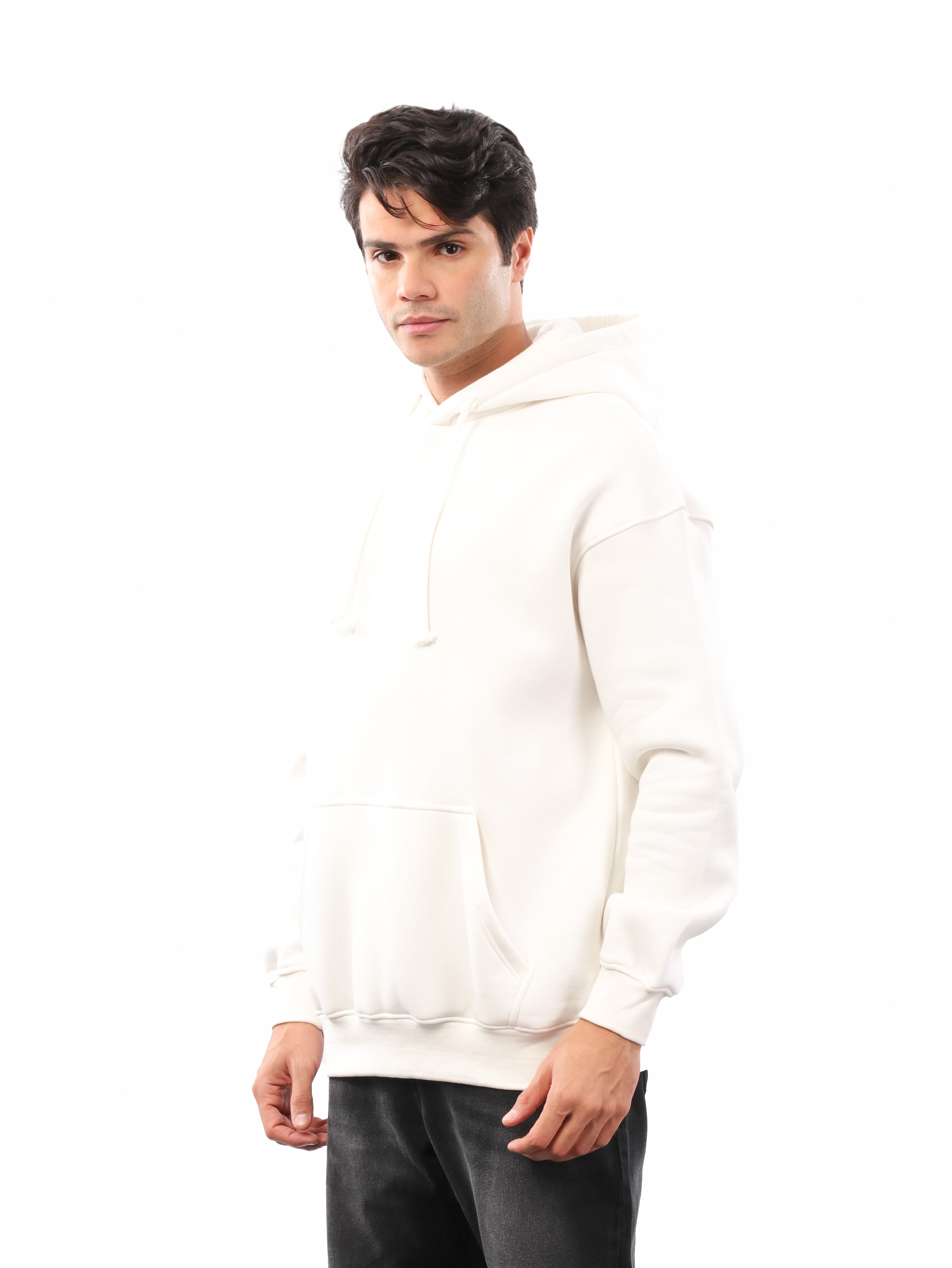 هودي سادة اوفر سايز