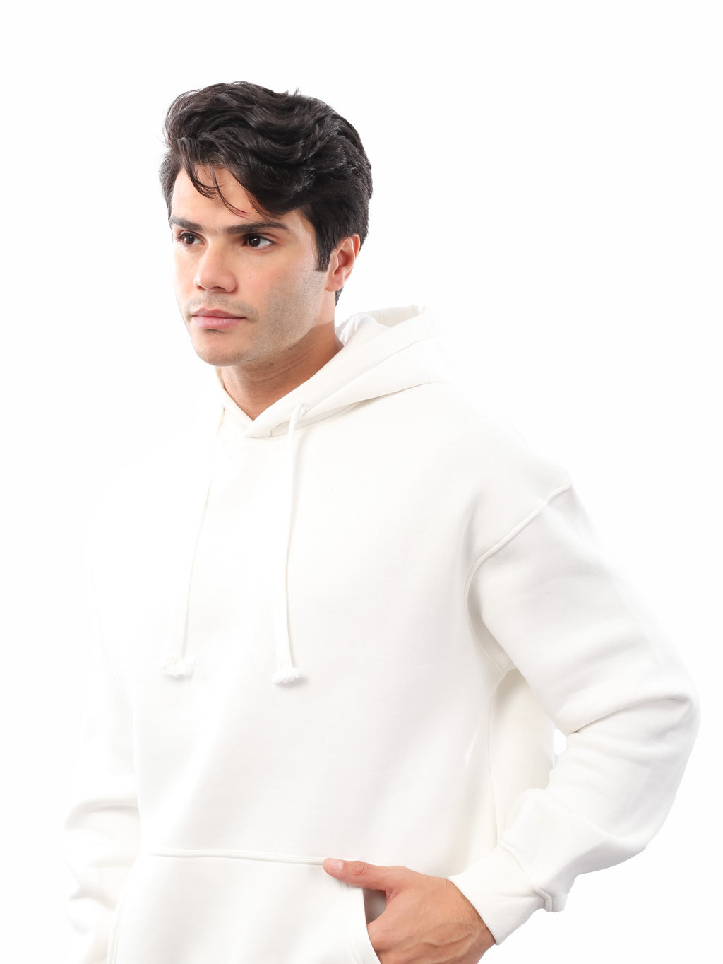 هودي سادة اوفر سايز