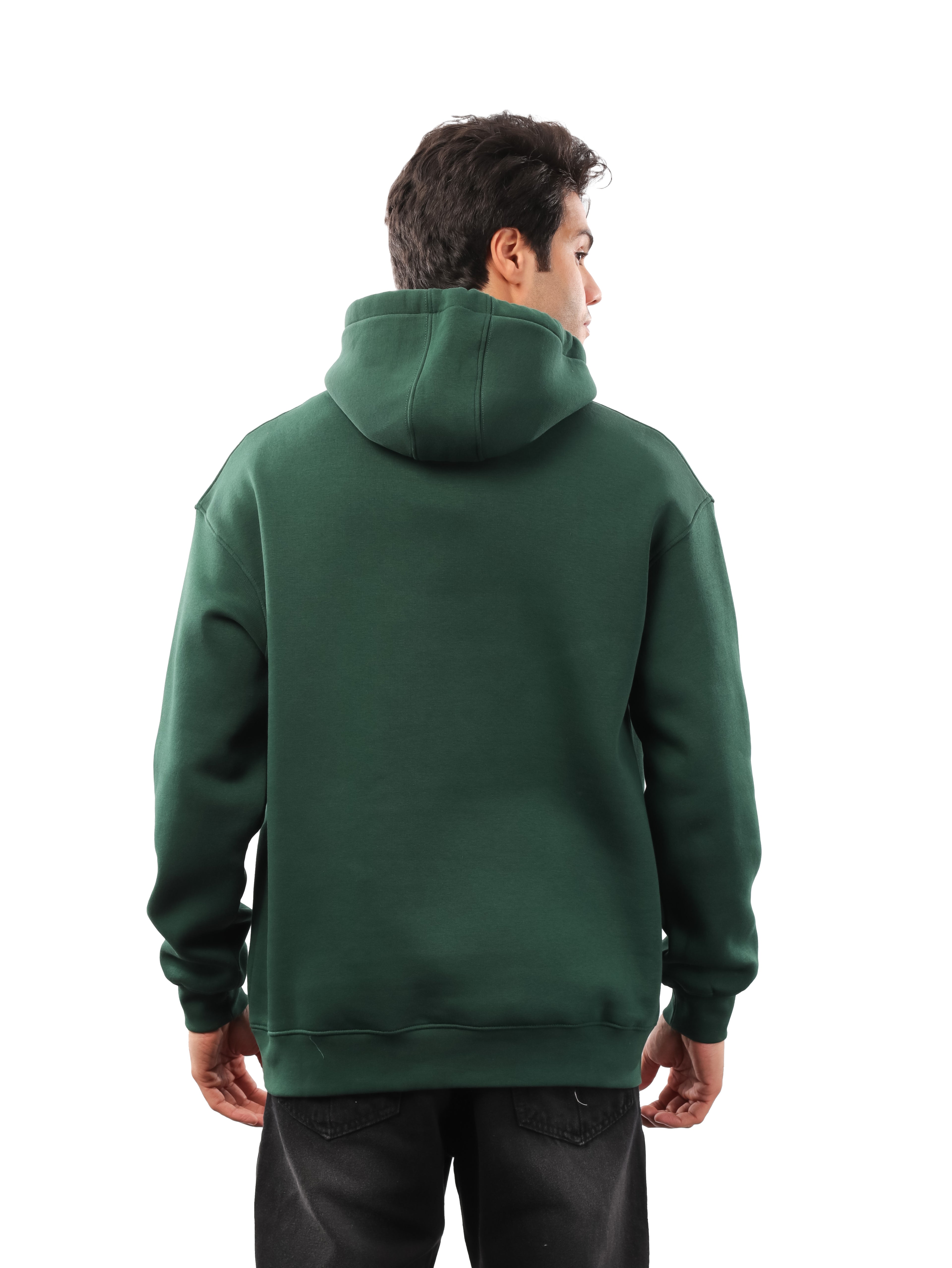 هودي سادة اوفر سايز