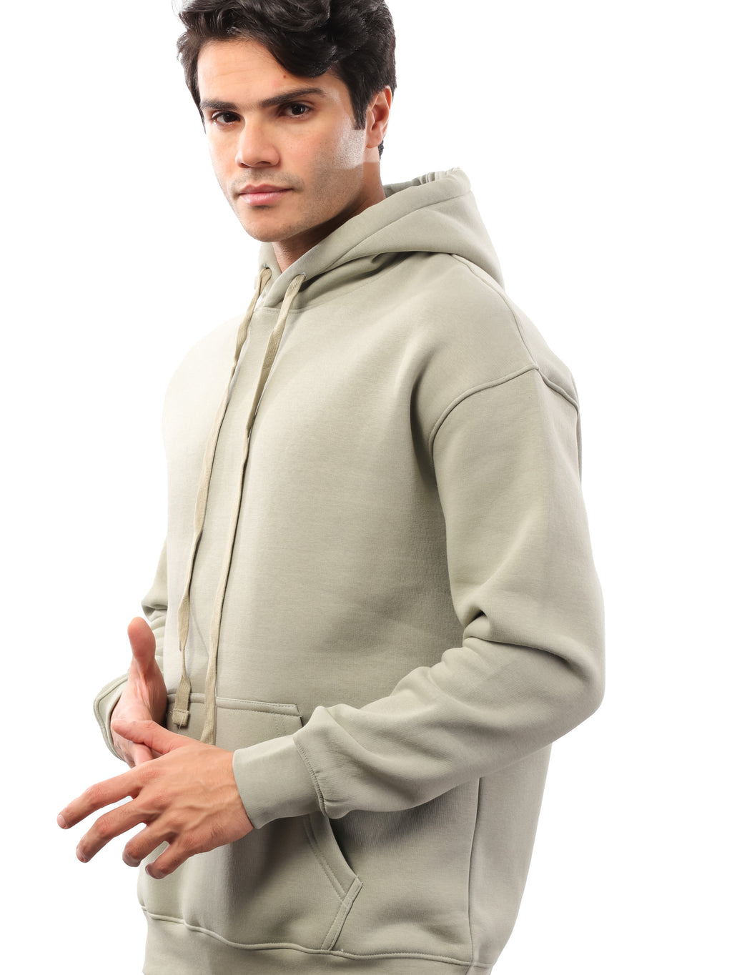 هودي سادة اوفر سايز