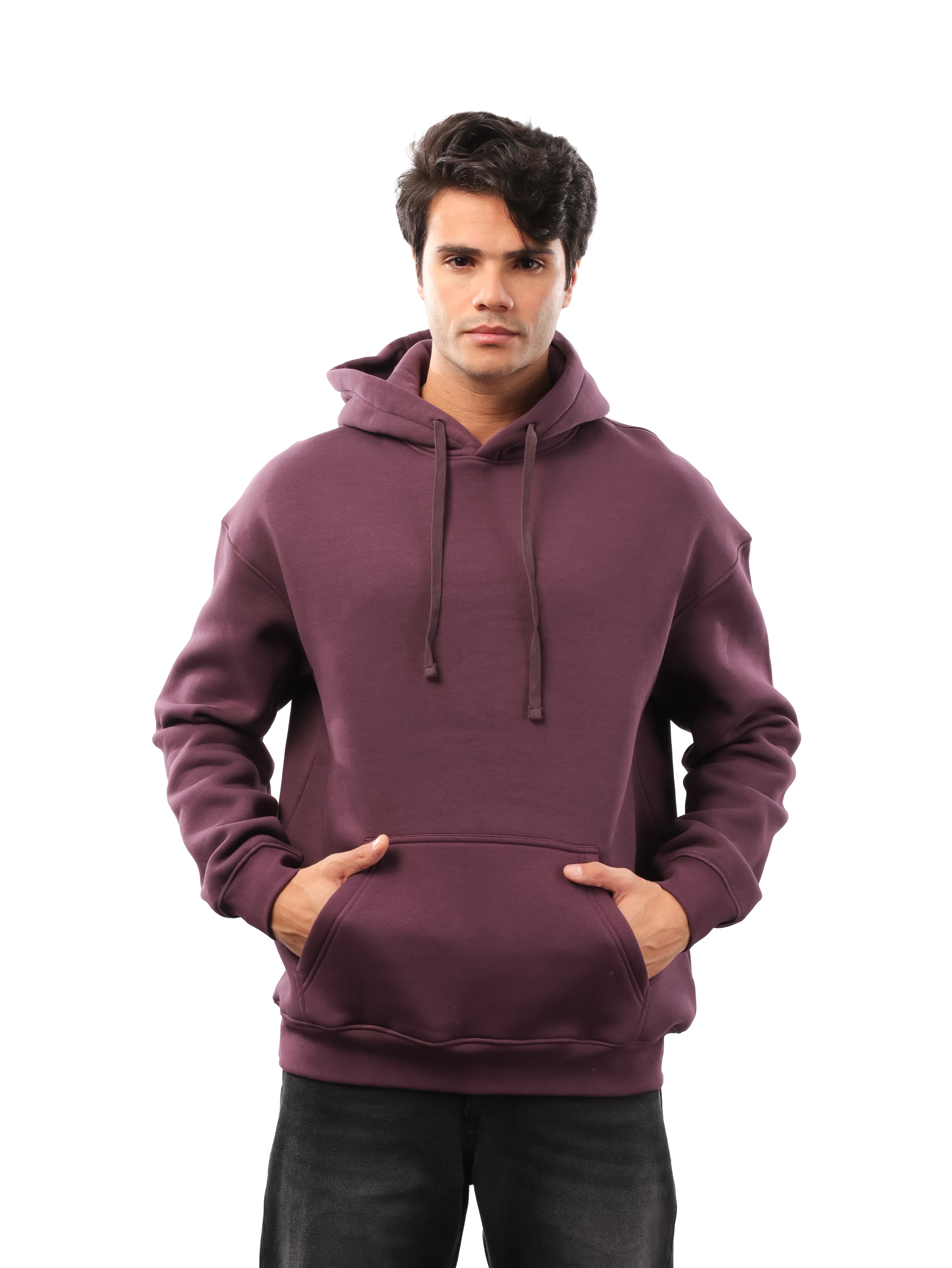 هودي سادة اوفر سايز