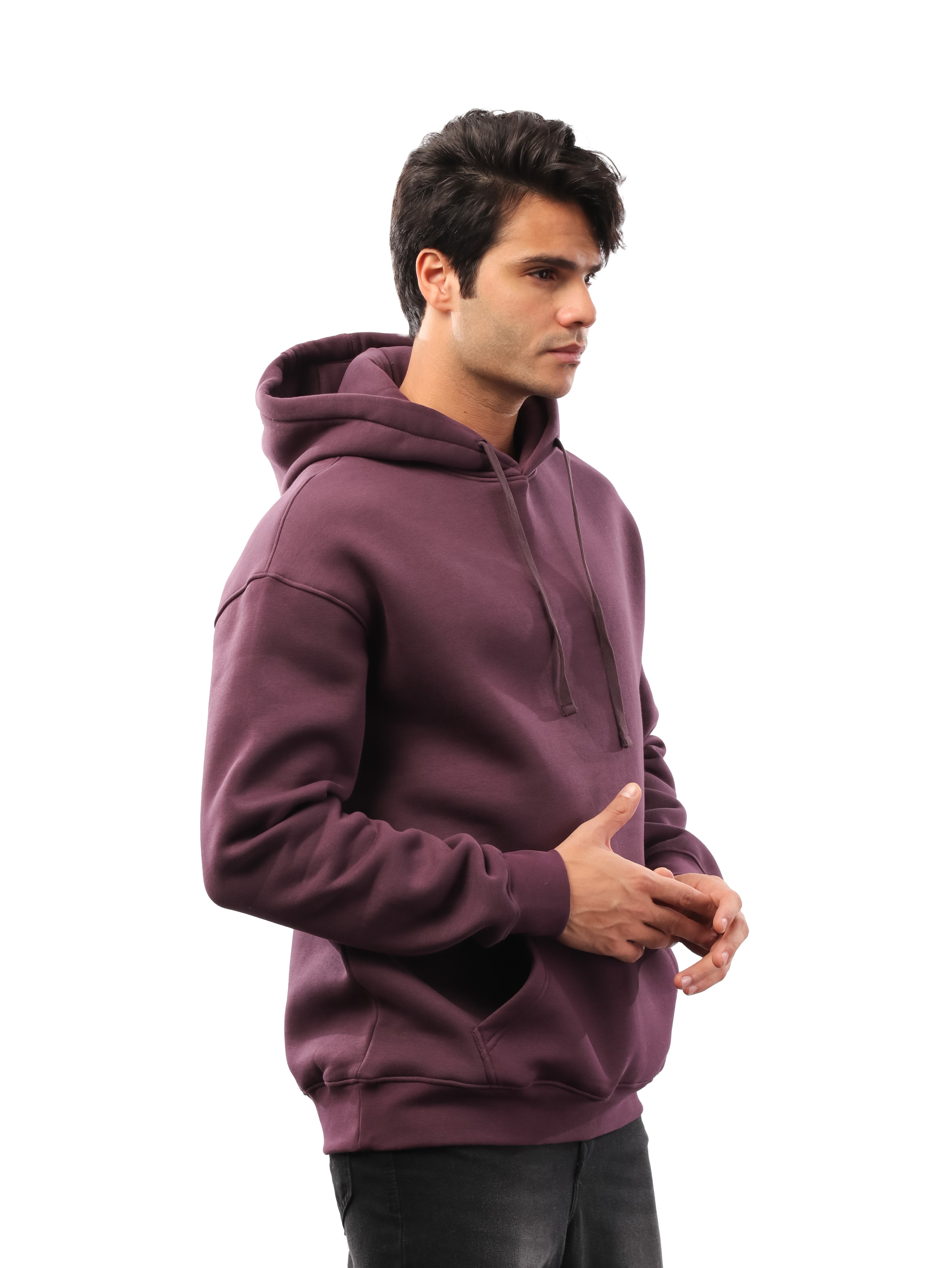 هودي سادة اوفر سايز