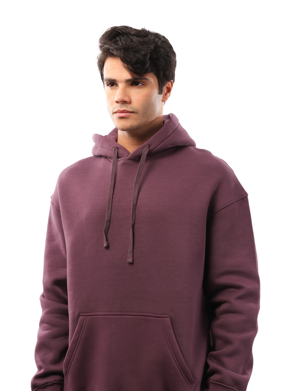 هودي سادة اوفر سايز