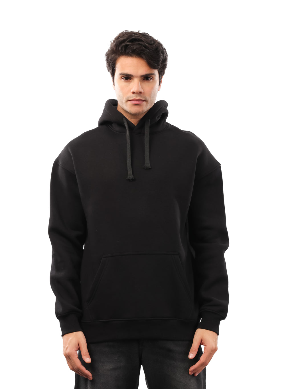 هودي سادة اوفر سايز