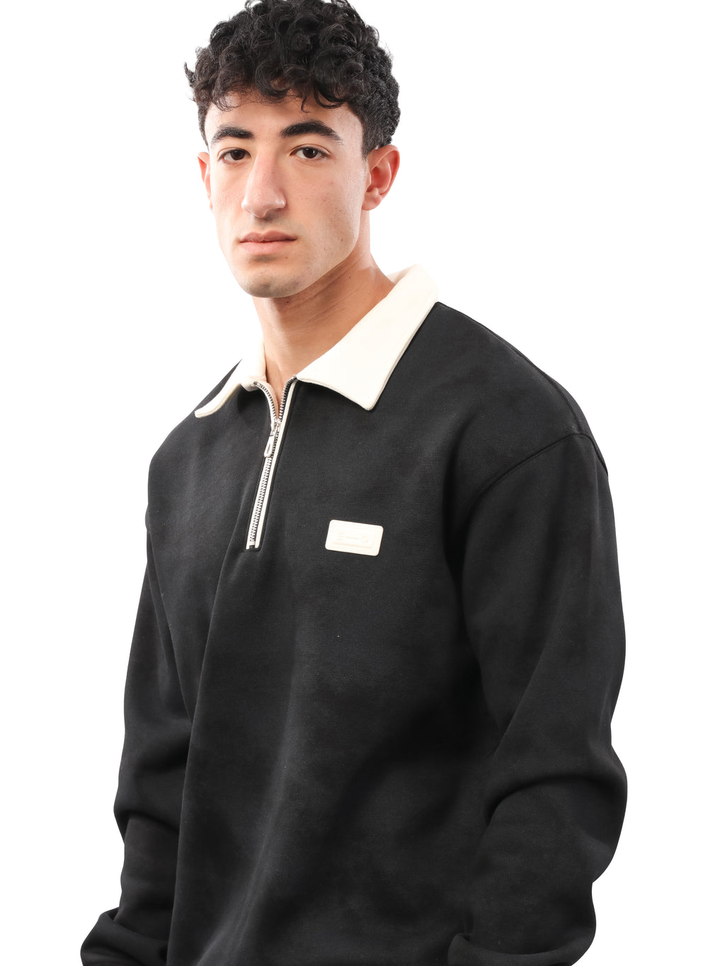 سويت شيرت مموه بياقة - eg