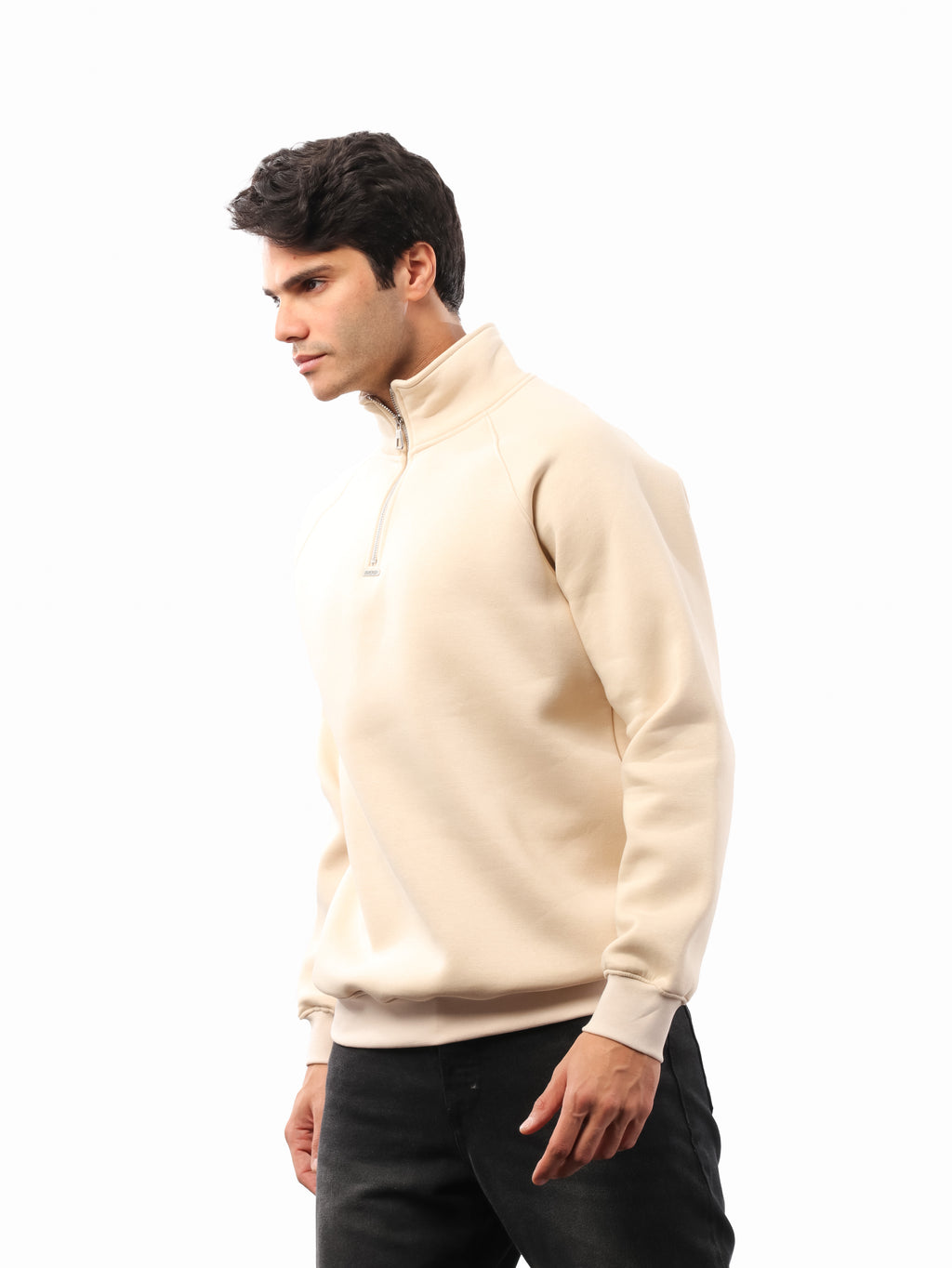 سويت شيرت ياقة سادة