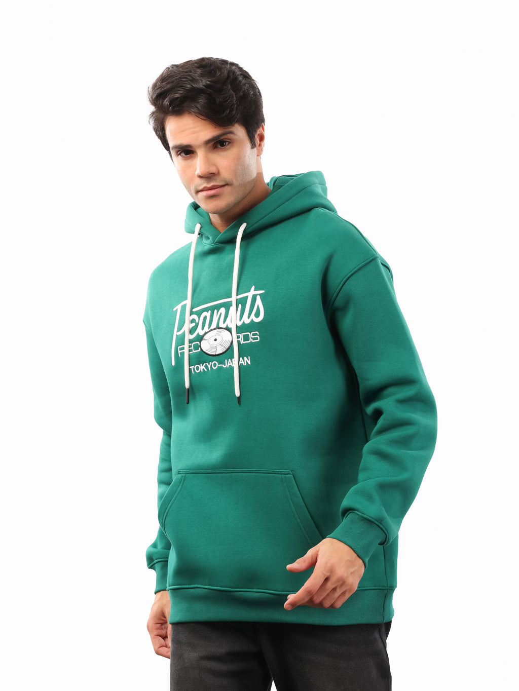 هودي اوفر سايز تطريز - PEANUTS