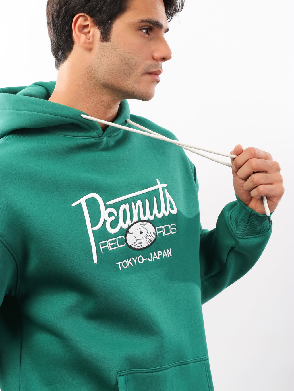 هودي اوفر سايز تطريز - PEANUTS