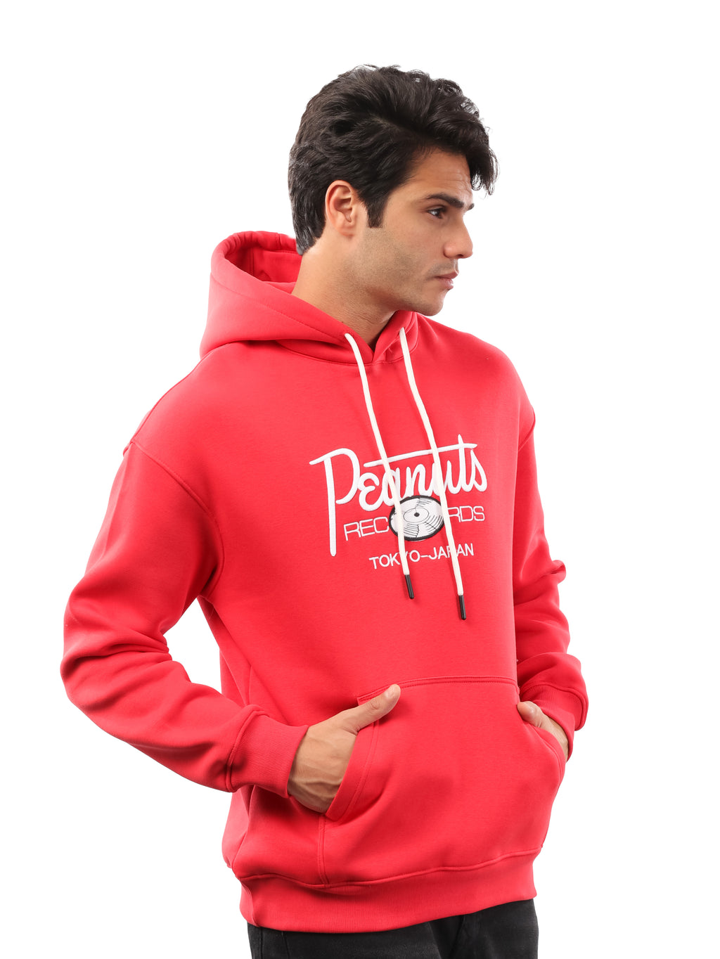 هودي اوفر سايز تطريز - PEANUTS