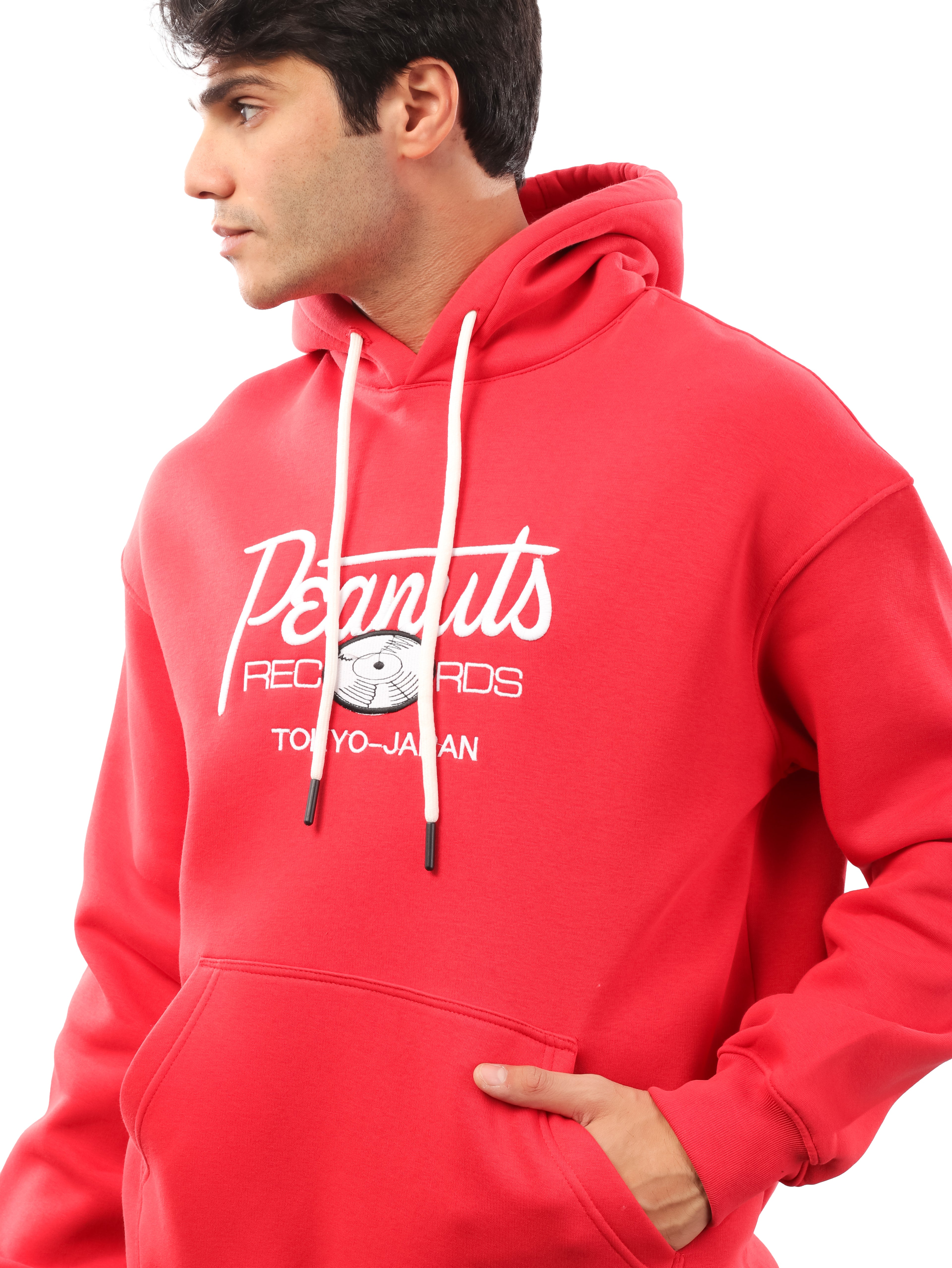 هودي اوفر سايز تطريز - PEANUTS