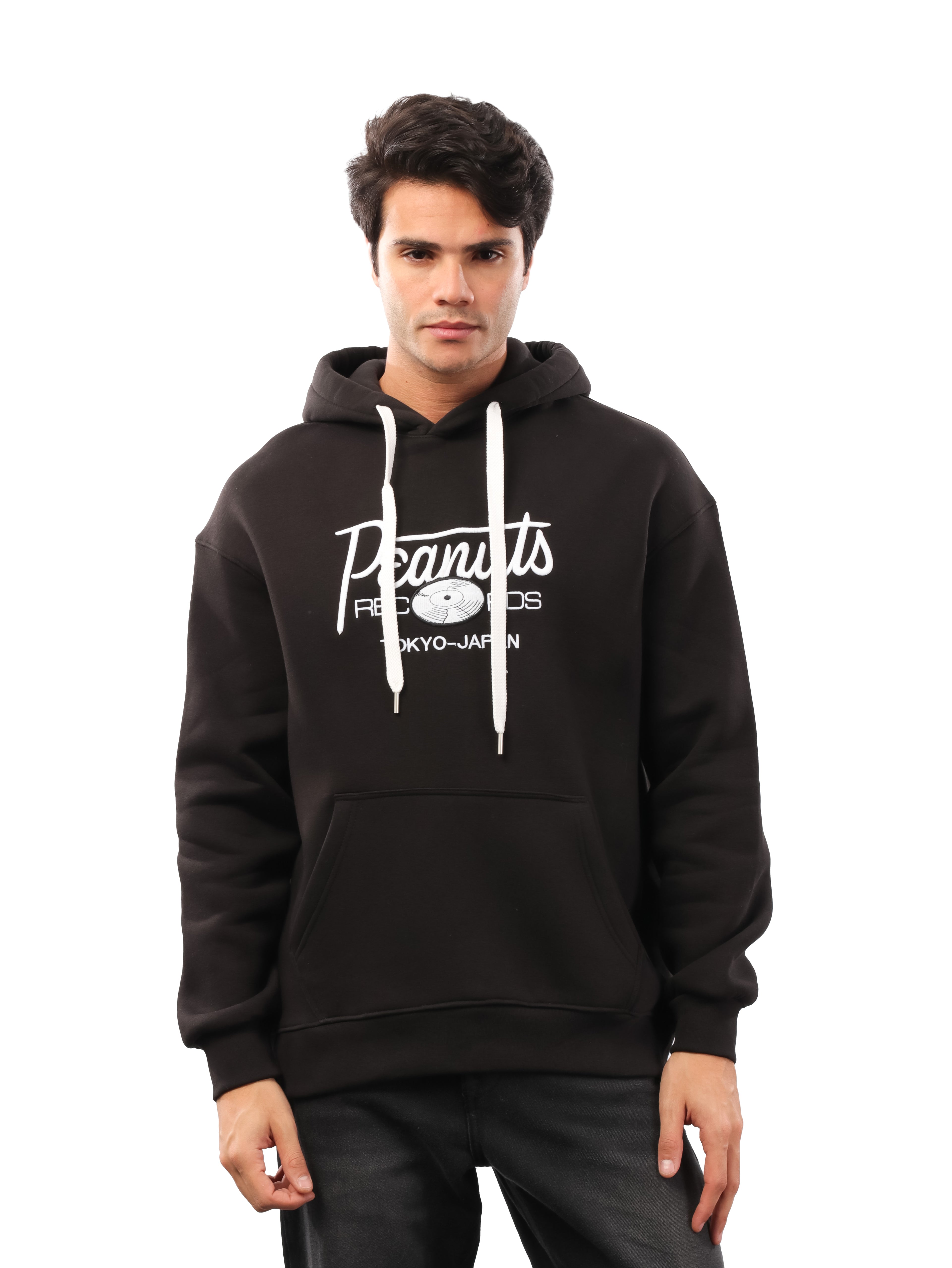 هودي اوفر سايز تطريز - PEANUTS