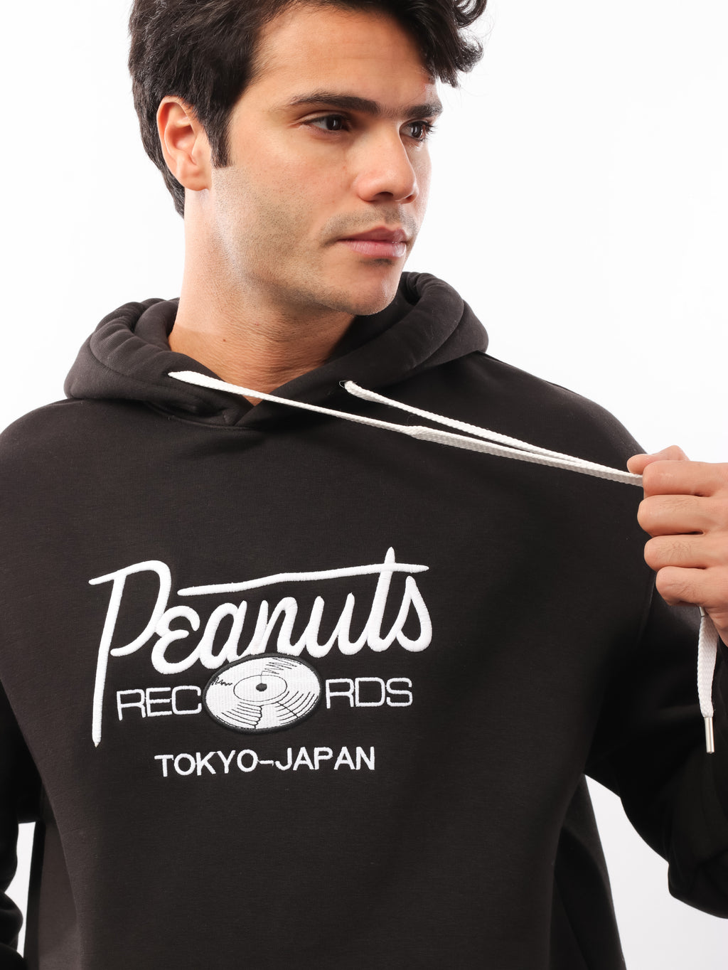 هودي اوفر سايز تطريز - PEANUTS