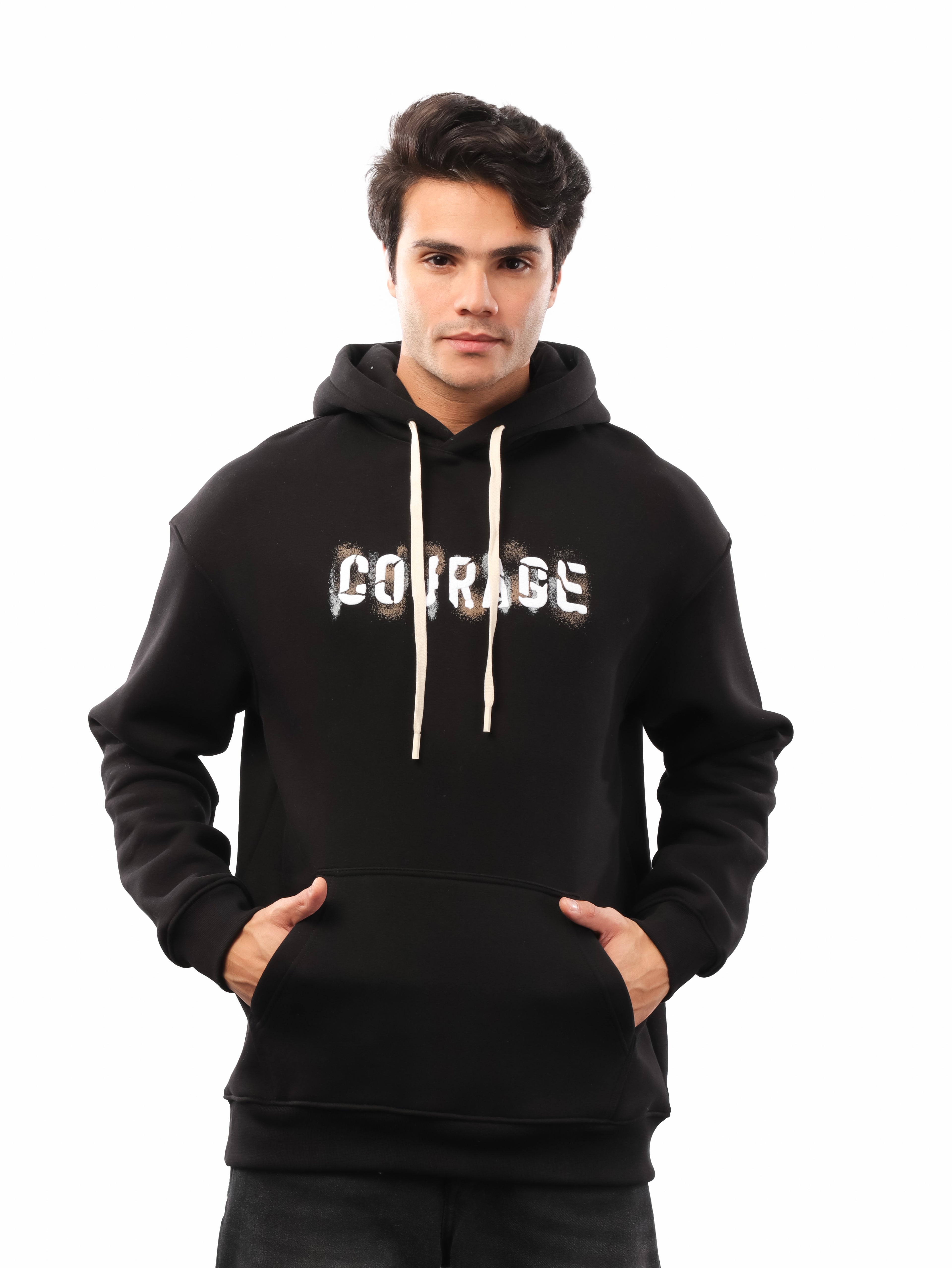 هودي اوفر سايز- COURAGE