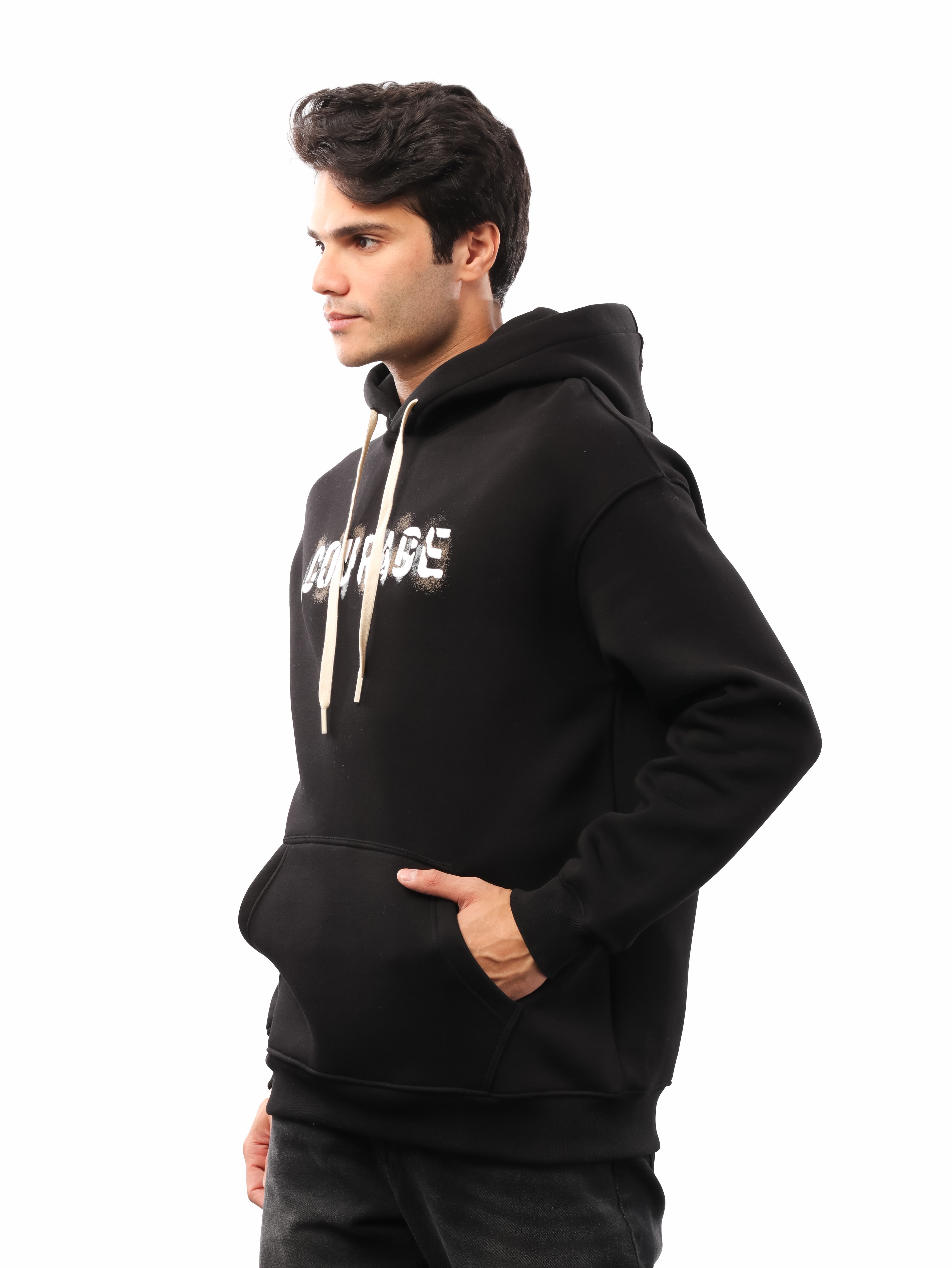 هودي اوفر سايز- COURAGE