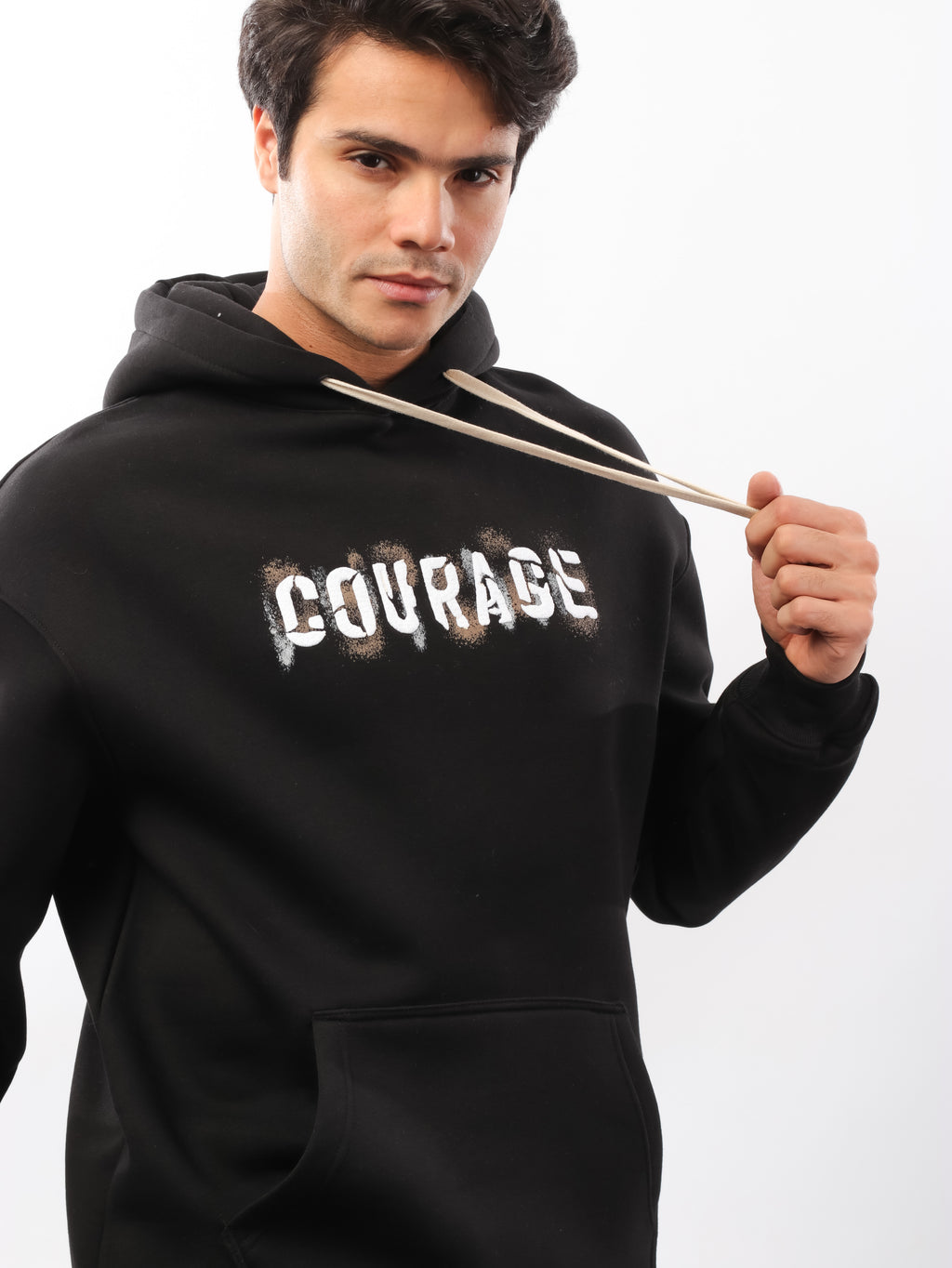 هودي اوفر سايز- COURAGE