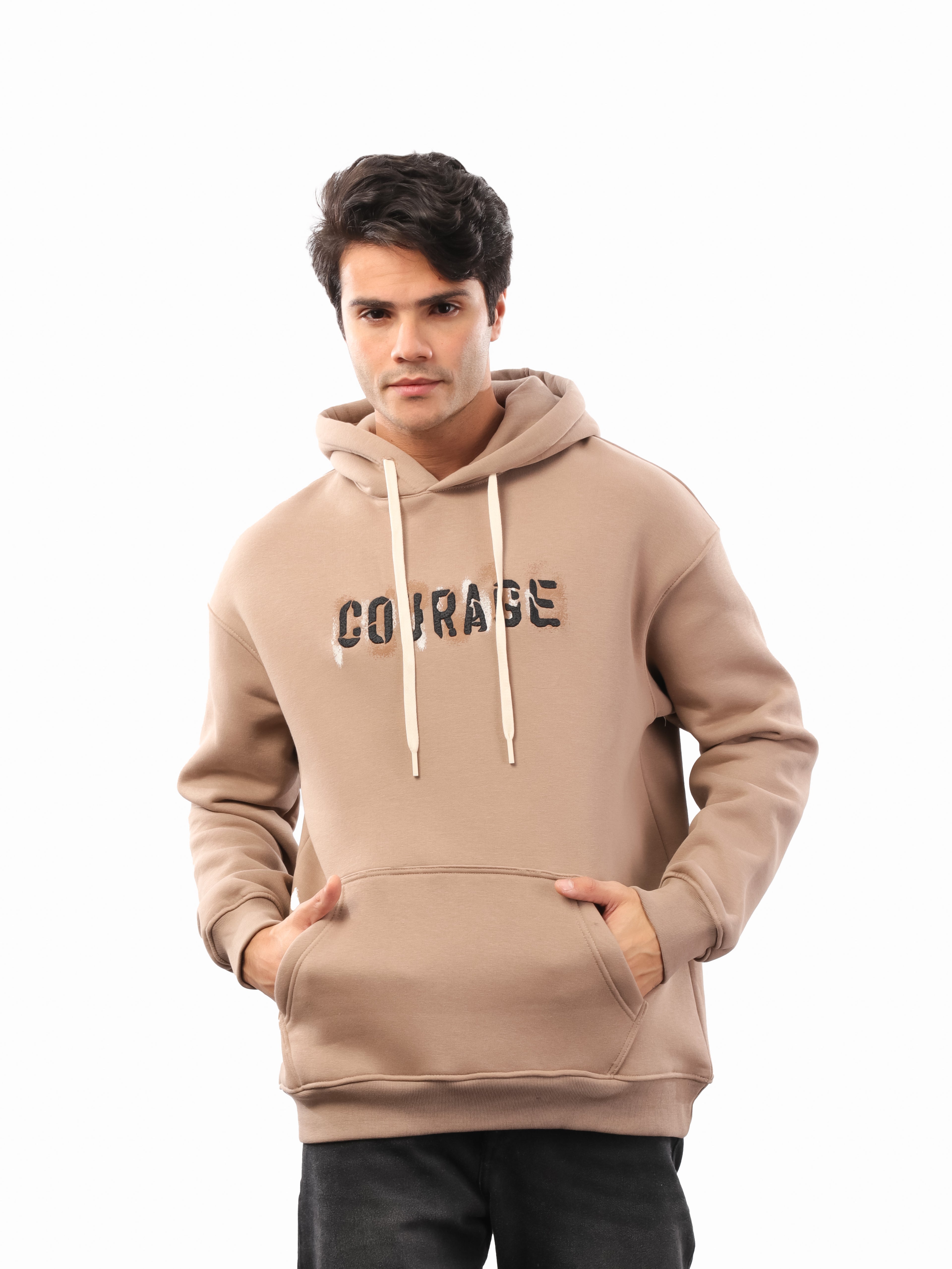 هودي اوفر سايز- COURAGE