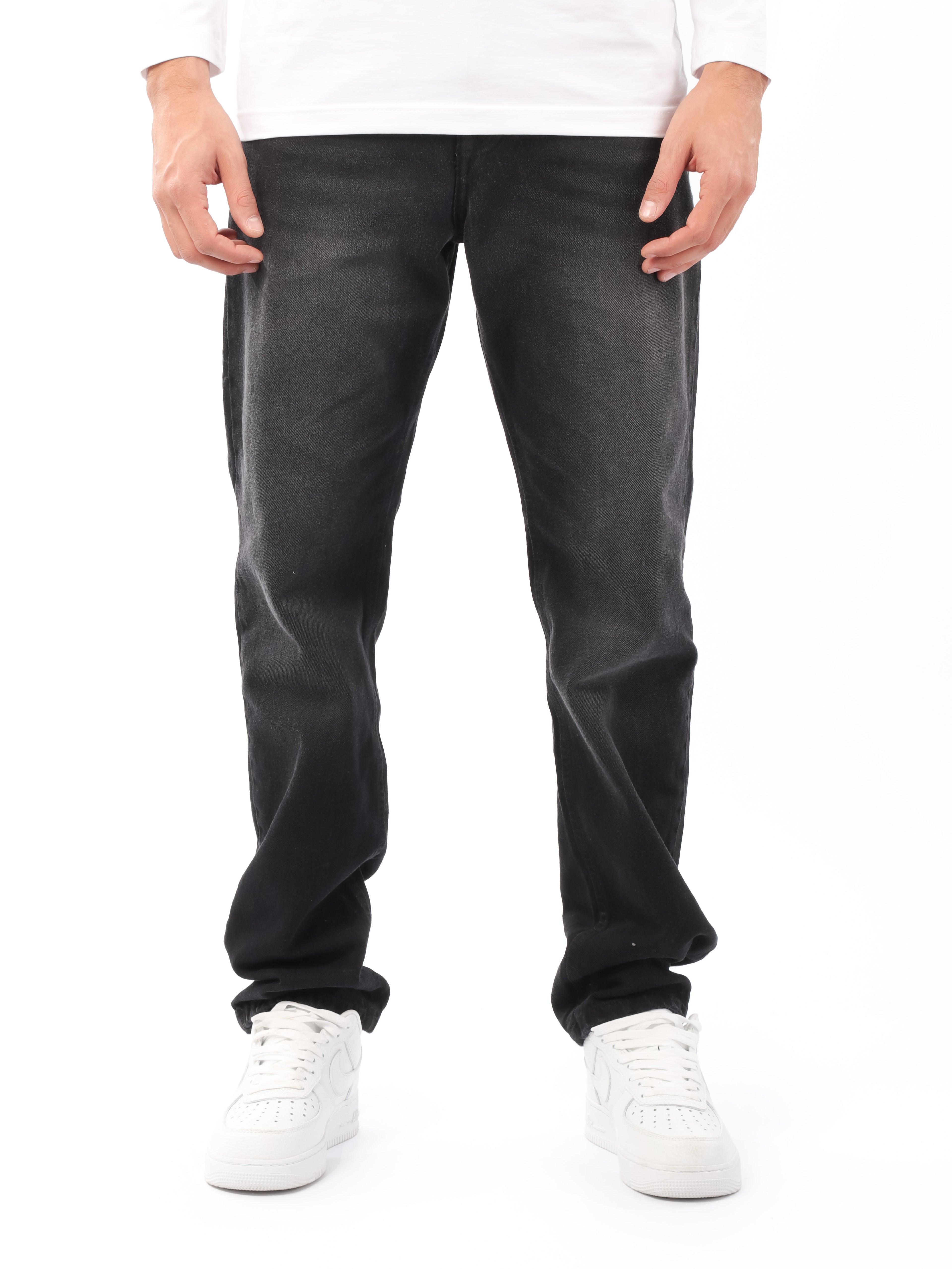 بنطلون جينز - Wide Straight-Leg