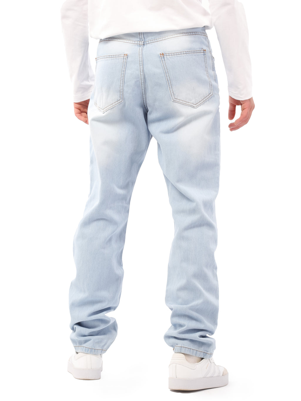 بنطلون جينز - Wide Straight-Leg