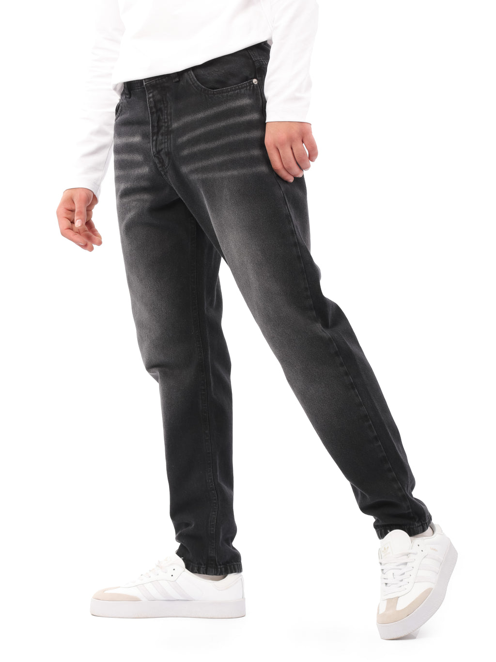 بنطلون جينز - Wide Straight Leg